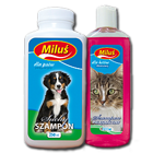 szampon dla psa, szampon dla kota Miluś